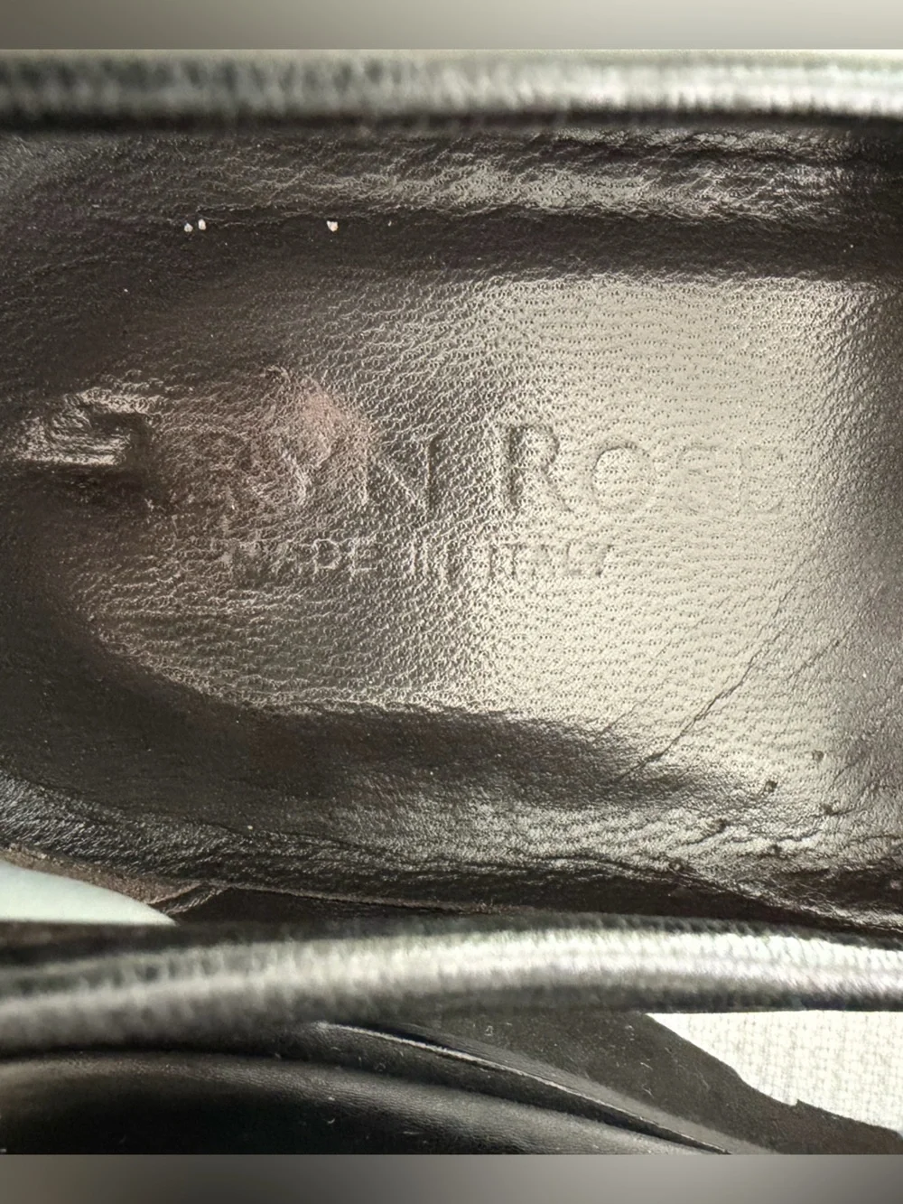 Taryn Rose Black Leather Penny Loafers for Men